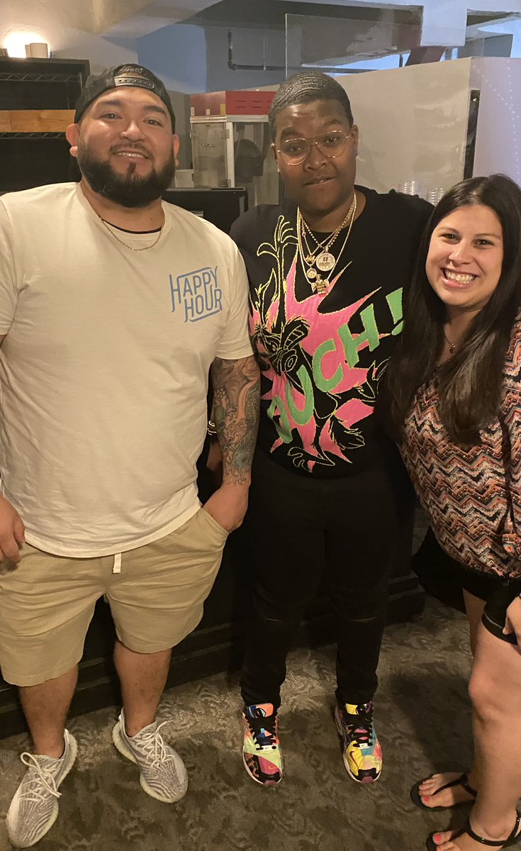 StarCorinne's tweet photo. @SamJayComic if you come back to Austin we want you to come to our wedding party! We had such a great time tonight and wish you all the best in your career! #boocomingazuniga #SNL #austinlife #AustinTx #comedy #comedian #samjay #funnyasshit https://t.co/h0V8QeIcBv