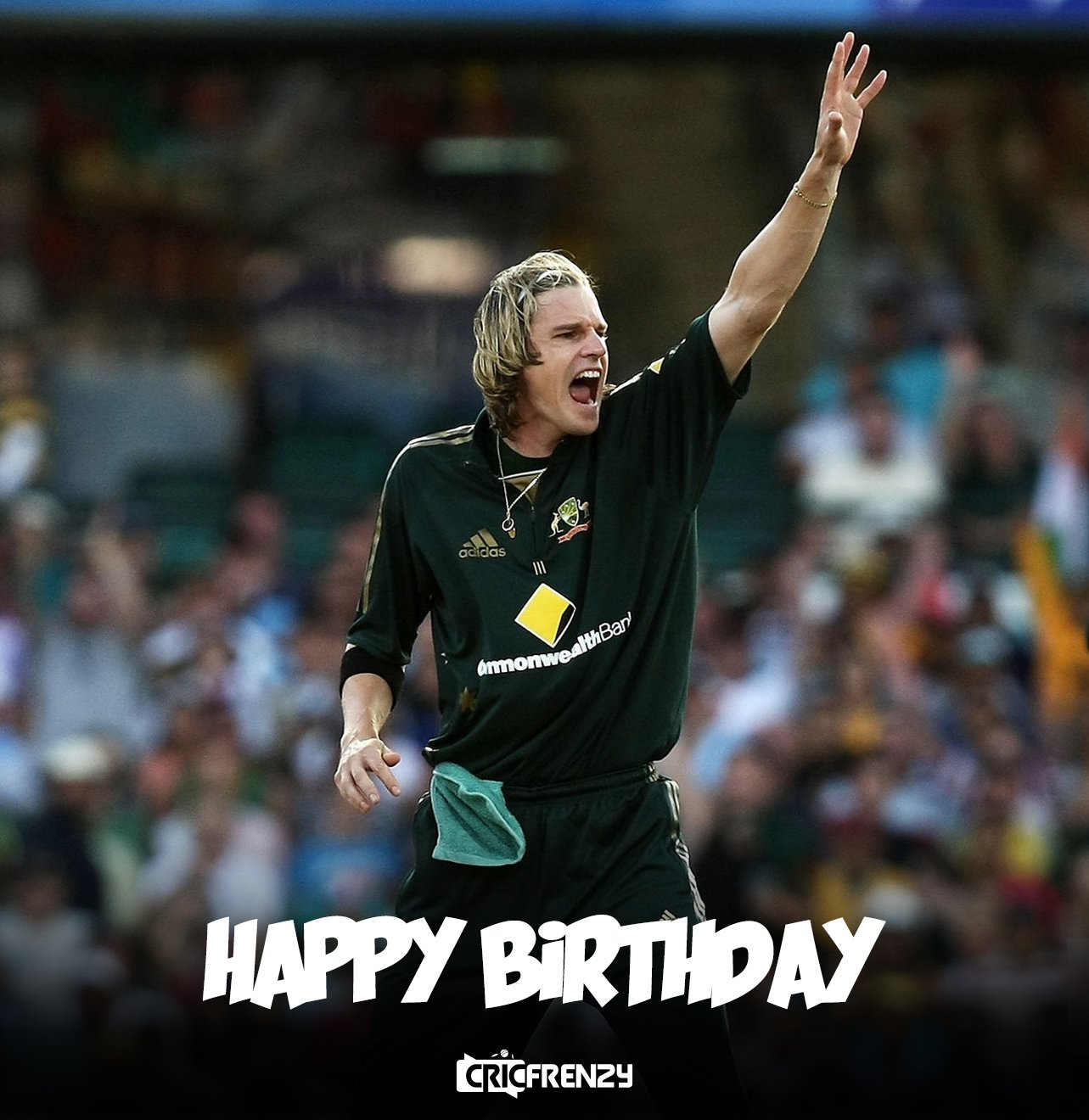 2 times World Cup and a Champions Trophy winner
Happy birthday Nathan Bracken  