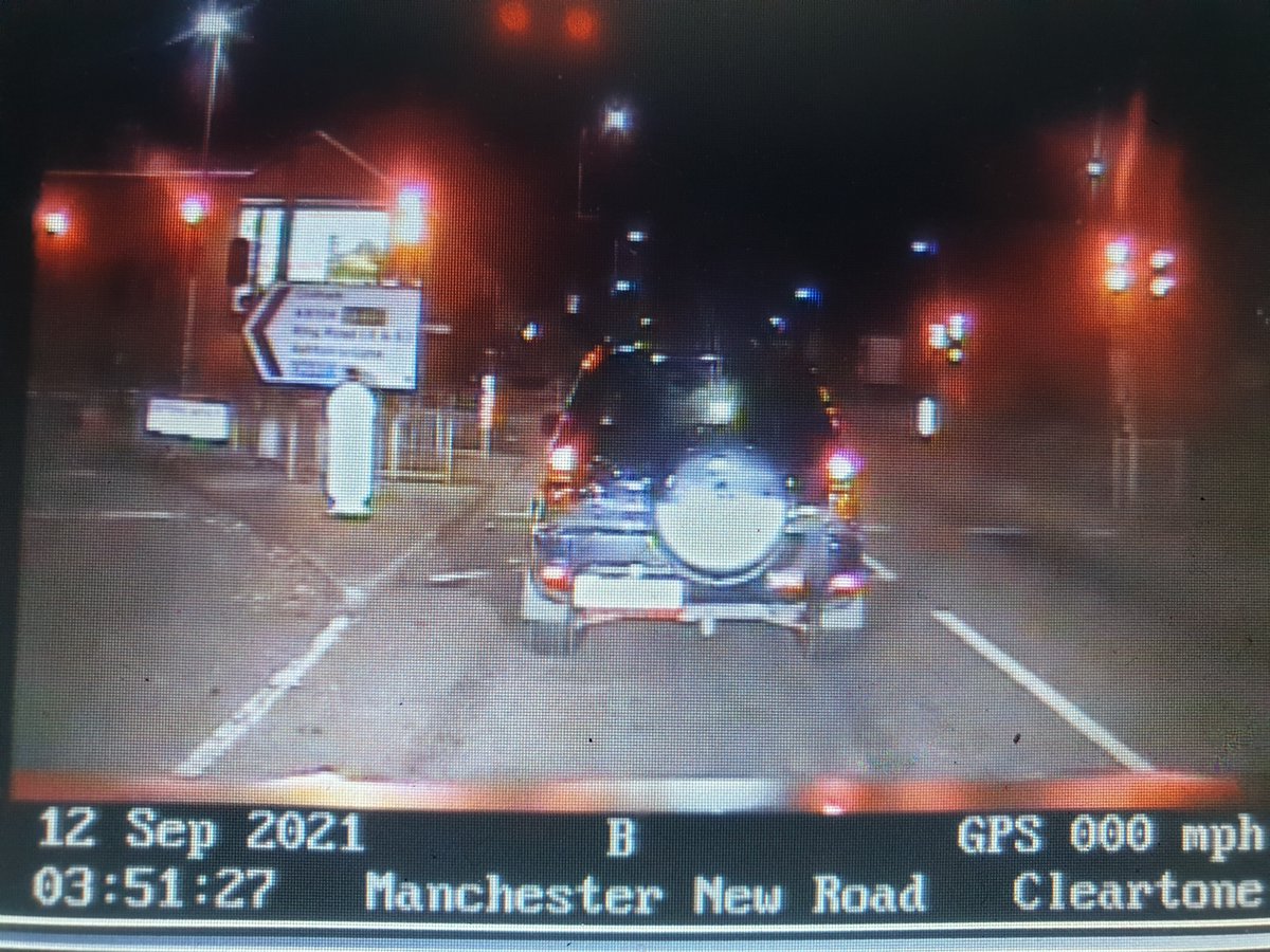 This vehicle was seen in suspicious circs in the #Alkrington area in the early hours. Spotted later by #ZME08 and stopped where the driver tested positive for Cannabis and Cocaine. #Arrested #Fatal4 @GMPMiddleton <a href="/NWmwaypolice/">North West Motorway Police</a>