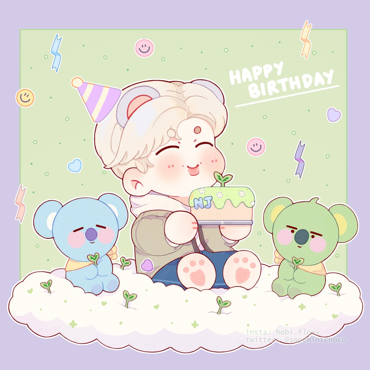 Happy Namjoon day 🐨🎉 
#namjoon #bts #koya #namjoonfanart #btsfanart