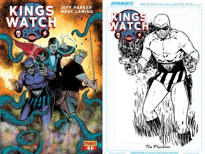 Chronicle_Tweet's tweet photo. This week in 2013, the first issue of #KingsWatch came out which was @DynamiteComics answer to the hit popular #DefendersOfTheEarth franchise. Did you enjoy this new comic book series? What about the unshaven #Phantom who turned out as an imposter?
@monkey__marc @jeffparker https://t.co/Q0M0liBkdA