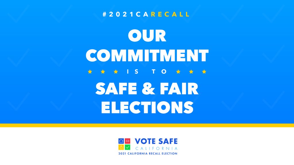 StayConnectedL2's tweet photo. Elections are run by communities, not politics. We are your friends and neighbors and our only job is to help [County’s] eligible voters register and cast their ballots! Register to vote today and make your voice heard: https://t.co/66mP6WdcF4 #2021CARecall https://t.co/Py0fXyzK8l