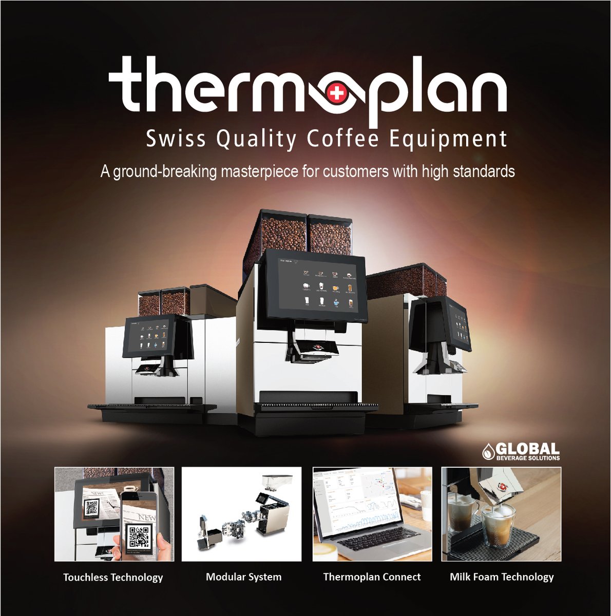 GlobalBevSol's tweet photo. THERMOPLAN Black&amp;White4
The premier fully automatic coffee machine with the latest technology for peak performance!
A ground-breaking masterpiece for customers with high standards!

Sales &amp; service throughout Australia by Global Beverage Solutions.

#gbs #thermoplan #australia https://t.co/wV7yMvDute