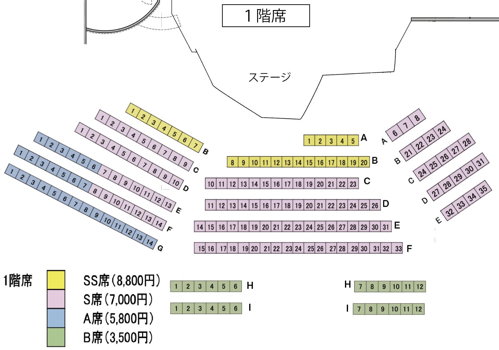 小野功司 22年7月3日19時 東京キネマ倶楽部 座席表です ミュージカル えんとつ町のプペル T Co 3dvgvi9pe0 Twitter
