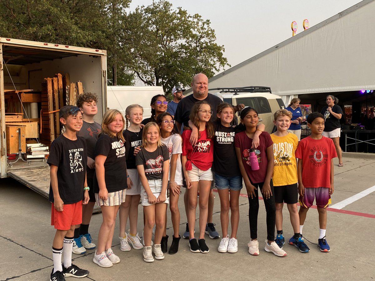 LOVED my first Marimba concert!! So proud of our Austin Mustangs, they were fantastic!! <a href="/AustinElem/">Austin Elementary</a> #Austinbettertogether