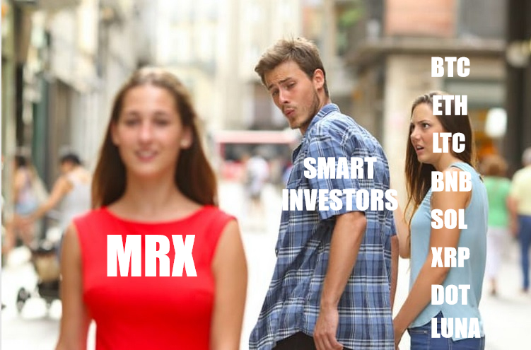 dimarco_danny's tweet photo. I know these are simple memes.. take them and spread them wherever you like.. I'll be ramping up to make some better stuff throughout the week. #metrix #teammetrix #mrx #conqueringcrypto https://t.co/8I7Q6Iy2PO