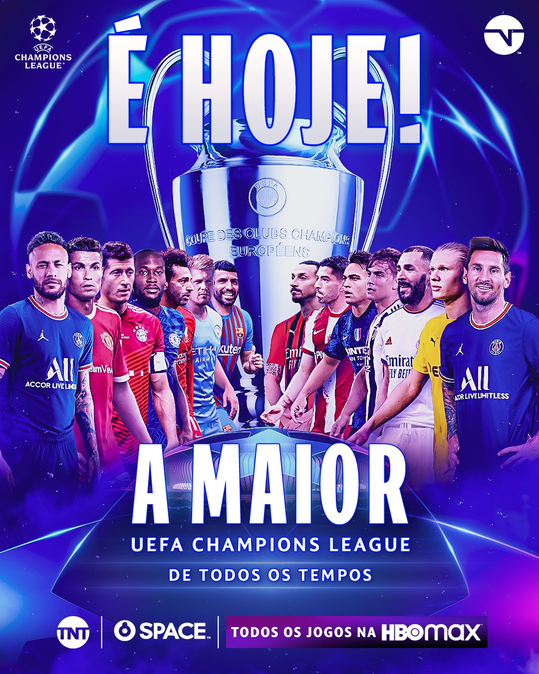 TNT Sports BR on X: TEMOS DATAS E HORÁRIOS! 📅⏱️🔥 Já anota aí na sua  agenda pra não perder NENHUM jogo das quartas de final da UEFA Champions  League, onde TUDO é