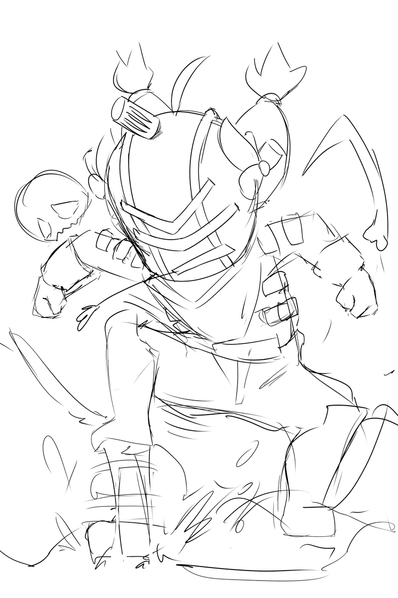Toad_of_sky's tweet photo. highlight of today's @milliemooEN deadspace stream 
#millieart https://t.co/GANAKhW6es