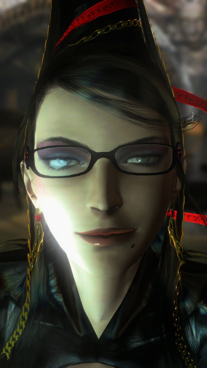 somberness's tweet photo. Bayonetta 📸
lots of character development in this game 😳 https://t.co/LKYXY8b4UG