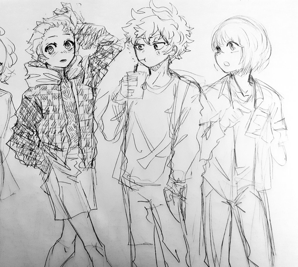 Inku_555's tweet photo. Le di más atención a Tanjirou al parecer xd lo digo por los detalles no se JSJSJSJ

#dibujo #animeart #tanjiroukamado #IzukuMidoriya #arminarlert #dibujotradicional #artanime #dreamfanart #crossoveranime #drew #artist https://t.co/bCheO02VQ3