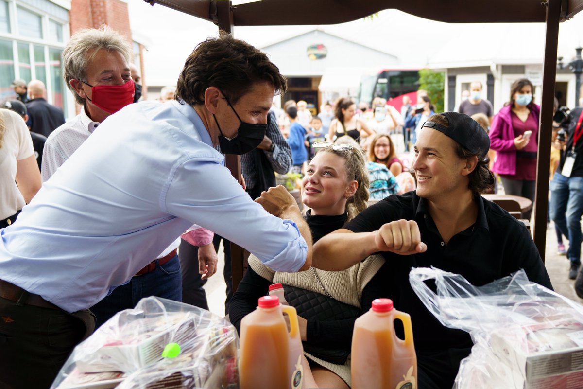 Everywhere I go, Canadians are excited about the future. They’re ready to put this pandemic behind us, and move forward with real climate action, universal child care, and so much more. So let’s make it happen, Canada.