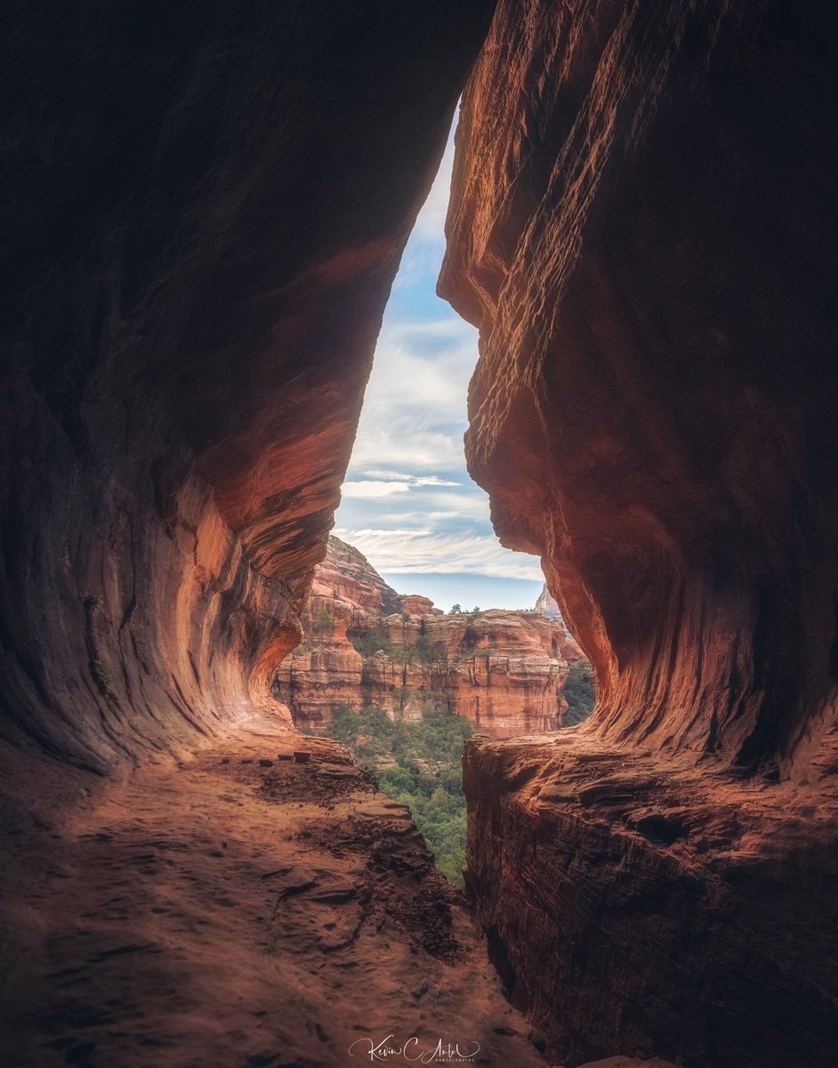 Cave views in Sedona, AZ this morning! #morning #photography #sedona #PhotoOfTheDay #arizona #canon #landscape #hike