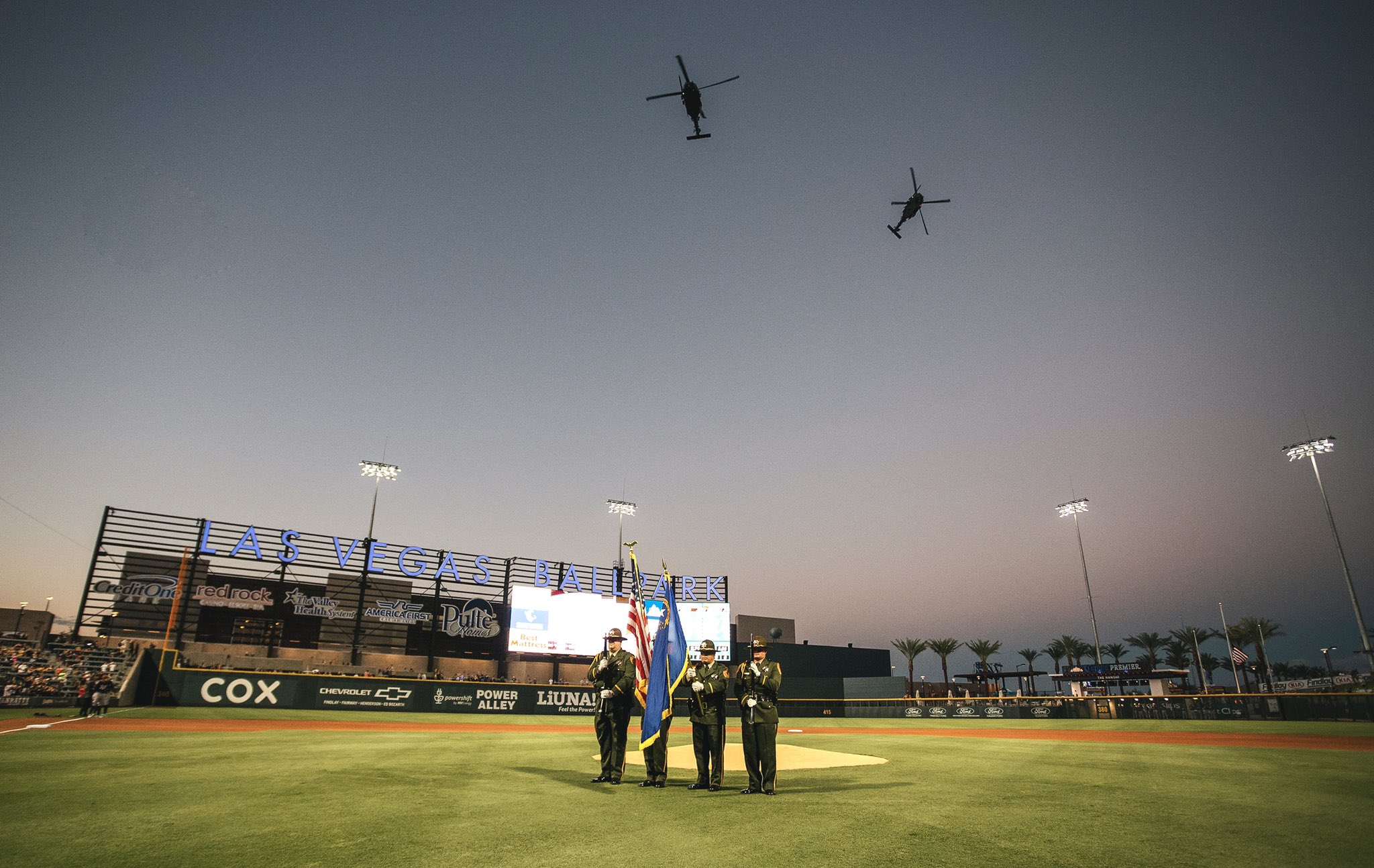 Las Vegas Aviators Tonight S Colors Were Presented By Ndoc Honor Guard And Two Pave Hawks Operated By The 66th Rescue Squadron Stationed At Nellisafb Afflyover T Co Tzq0laom8r Twitter Las Vegas Aviators Tonight S Colors Were Presented By Ndoc Honor Guard And Two Pave Hawks Operated By The 66th Rescue Squadron Stationed At Nellisafb Afflyover T Co Tzq0laom8r Twitter
