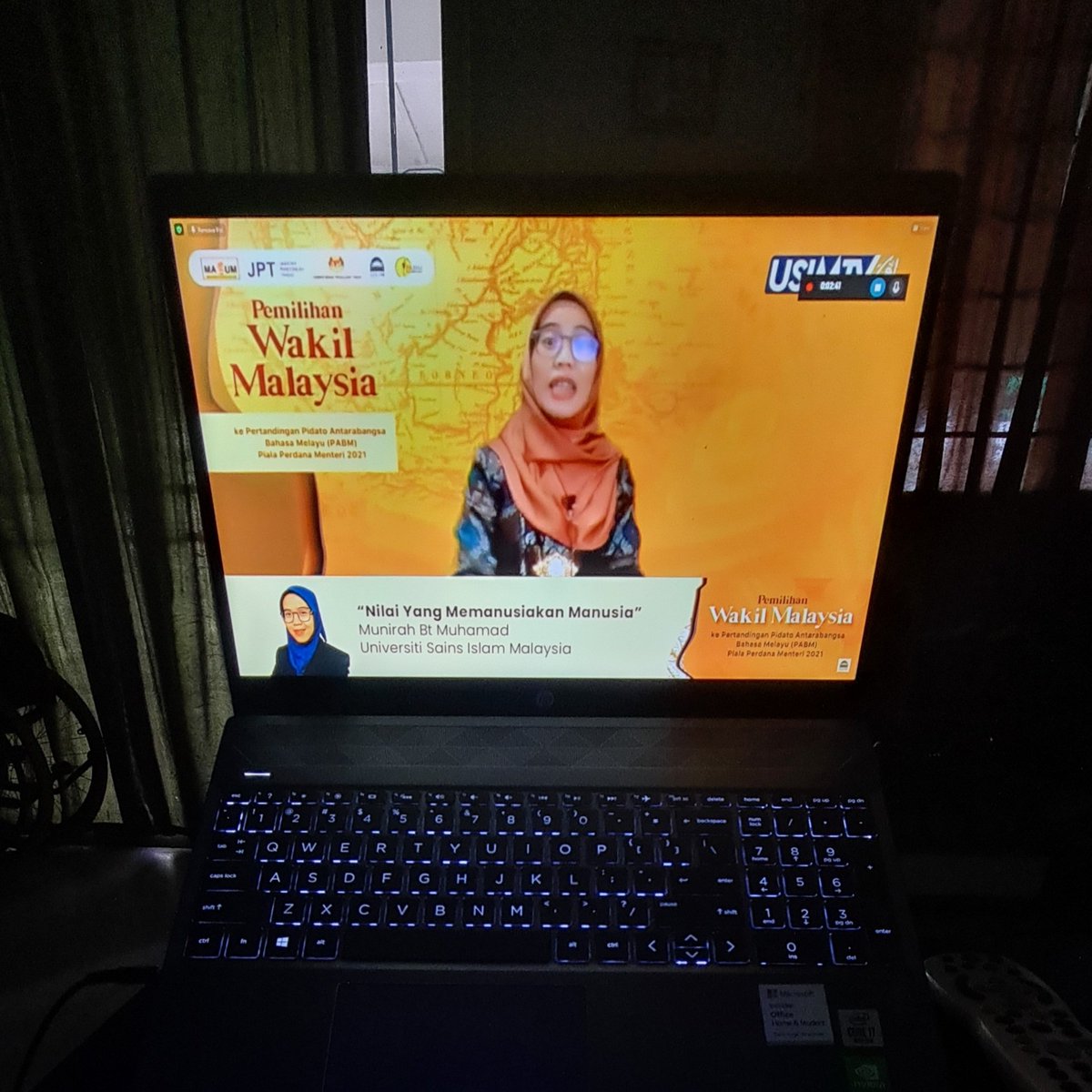 Alhamdolillah.

Jom kita sama doakan <a href="/moonmuhamad/">MONICA</a> for final guys...

<a href="/kelabdebatusim_/">Kelab Debat USIM</a>
<a href="/usim/">USIM Official</a>