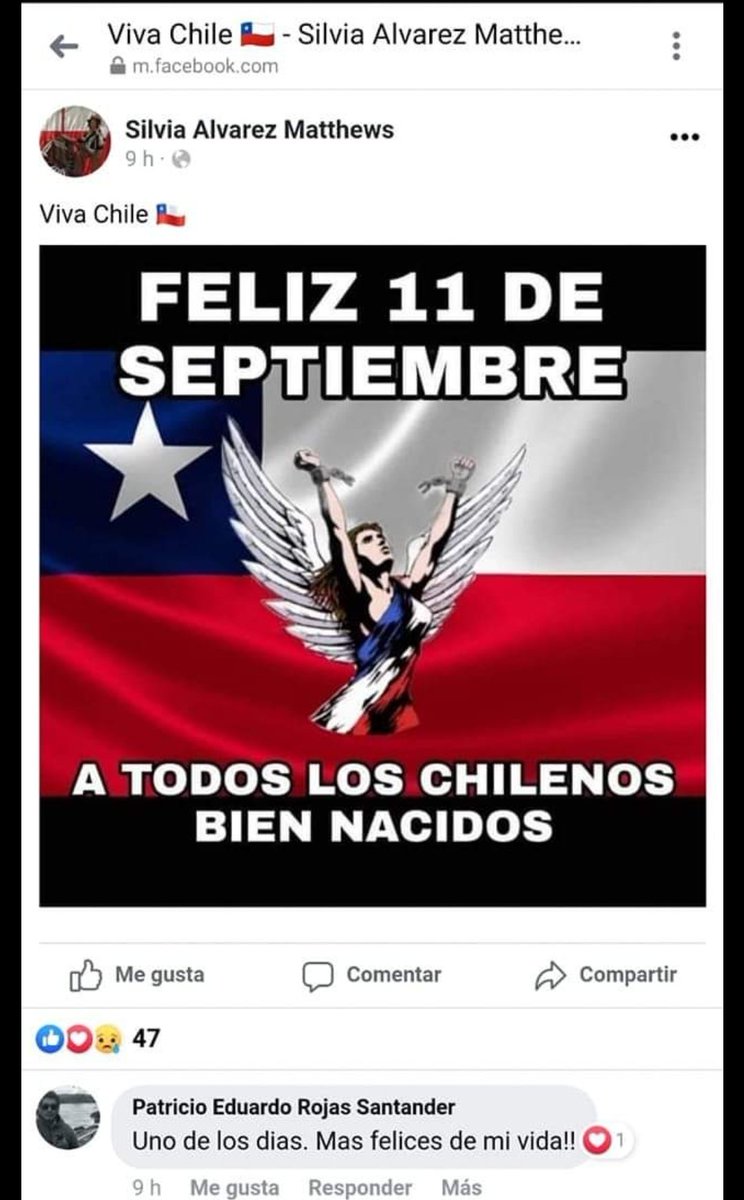 andyrojas_tw's tweet photo. @PiensaPrensa1 Festejar el dolor ajeno como lo hace la seremi de EDUCACIÓN de Atacama es todo lo que no queremos para Chile #RenunciaSilviaAlvarez https://t.co/FyV31C2l2E
