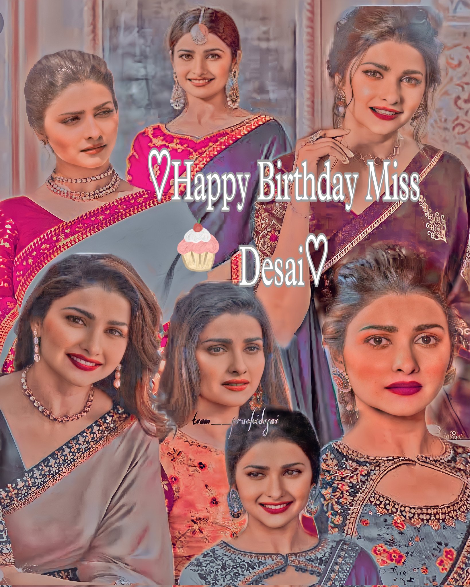 Happy Birthday Queen HBD PRACHI DESAI 