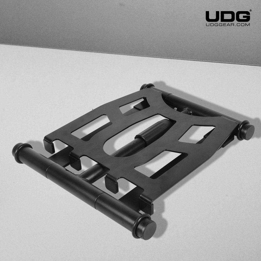 udggearcom's tweet photo. Introducing! NEW UDG Ultimate Height Adjustable Laptop Stand Black
#UDG #UDGGEAR #Deejay #Producer #DJLIFE #UDGonTheRoad #DJonTour #djstand #laptopstand #blackstand #newproduct #portabledj #macbook #serato #rekordbox #traktordj https://t.co/EZW0lGy8Re