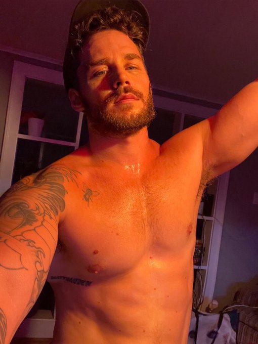 Grab his neck, arch his back, rub my dick up and down his crack. when he wiggles hold him tight make