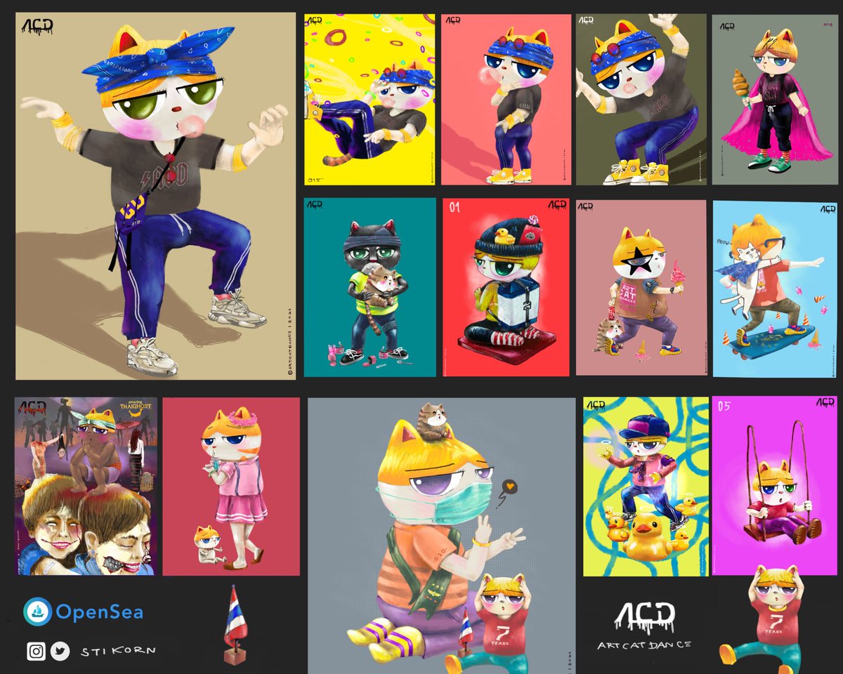 Artcatdance's tweet photo. Drop new item number 017-019
Roadmap to complete this collection is 100 NFTs
Let’s spent your coin on my digital art. Good value for sure.
https://t.co/TdArKMt89E
@k2_head @NftThai #artcatdance #k2cat https://t.co/9qWv1AnC7r