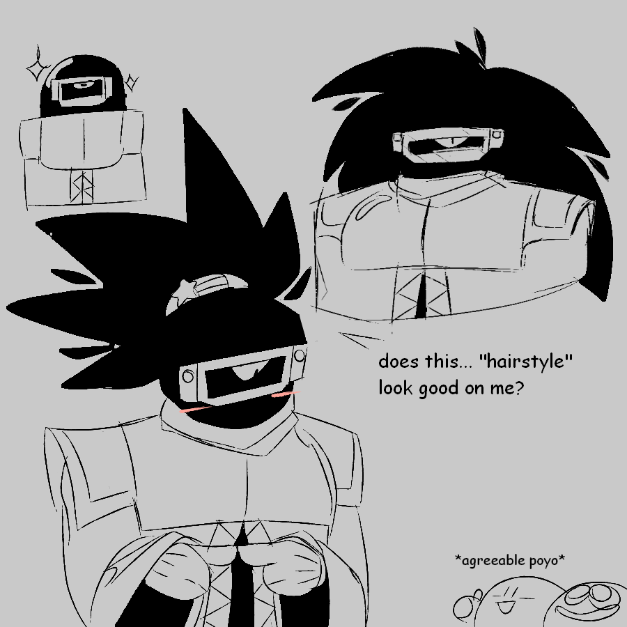 messin around with dark matter's hair, or at least i THINK that's hair...