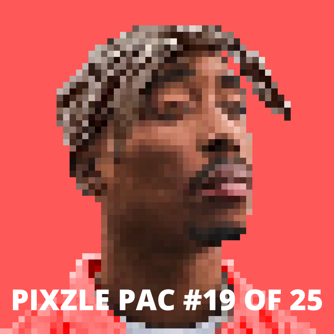 Pixzleye's tweet photo. Live and up for grabs on OpenSea!
LINK IN BIO ☝
PIXZLE PAC #19 of 25 was created with 1399 individually colored pixels over a unique background.
@SnoopDogg "my eyes are closed"
@opensea
@2pac
#2pac #tupac #tupacisalive #don #nft #opensea #pixzlepac https://t.co/NDbtf2tMKb