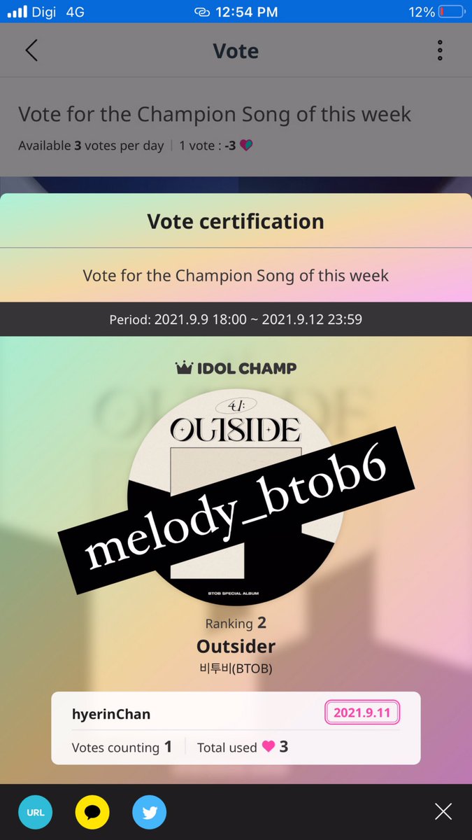 melody_btob6's tweet photo. @BTOBmelodyMY entry 26, 27: 

#OUTSIDER #4UOUTSIDE 
#BTOB_COMEBACK_OUTSIDE 
#BTOB https://t.co/tPOsxHG7HE