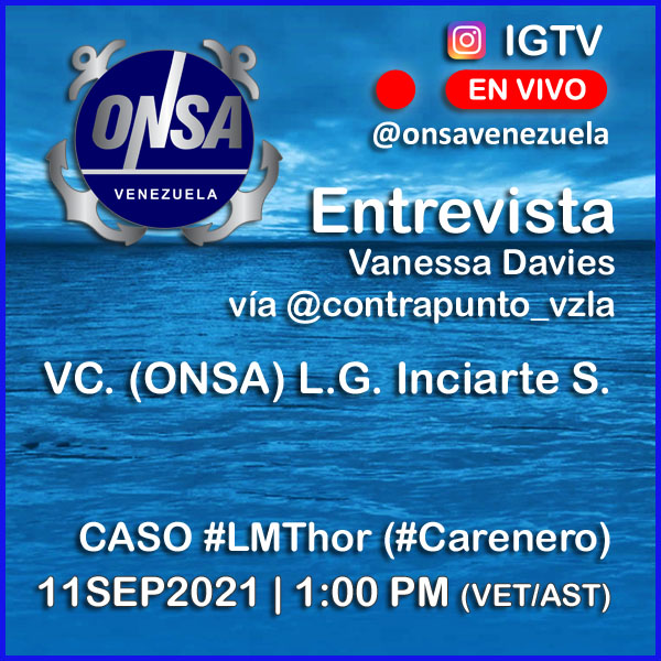 onsavenezuela's tweet photo. #ONSAnews | Síguenos en Telegram: https://t.co/KpXyvjPFZq
• • •
#DETRESFA #LMTHOR #Carenero #LaTortuga #LosRoques #LaGuaira #Higuerote https://t.co/N2iPjWF8Ru