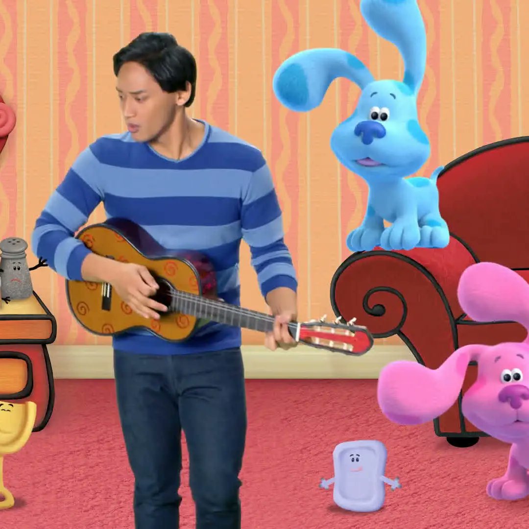 IzlingtonP's tweet photo. Happy 25th Anniversary @nickjr @BluesCluesYou the show was on @TVOKids1  #thenook #giselesbigbackyard #blueclues 

The show priemered at September 9, 1996 on @nickjr 25 years ago

#bluesclues#tvokids#nickjr#25yearsold#25anniversary#25th#25yearsold#thenooktvokids#thenook#nostalgia https://t.co/UqUNJJlkEy