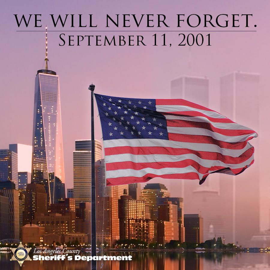 As we recognize the 20th anniversary of 9/11, we would like to thank the first responders who protect our freedoms every day! Thank you for your brave service.