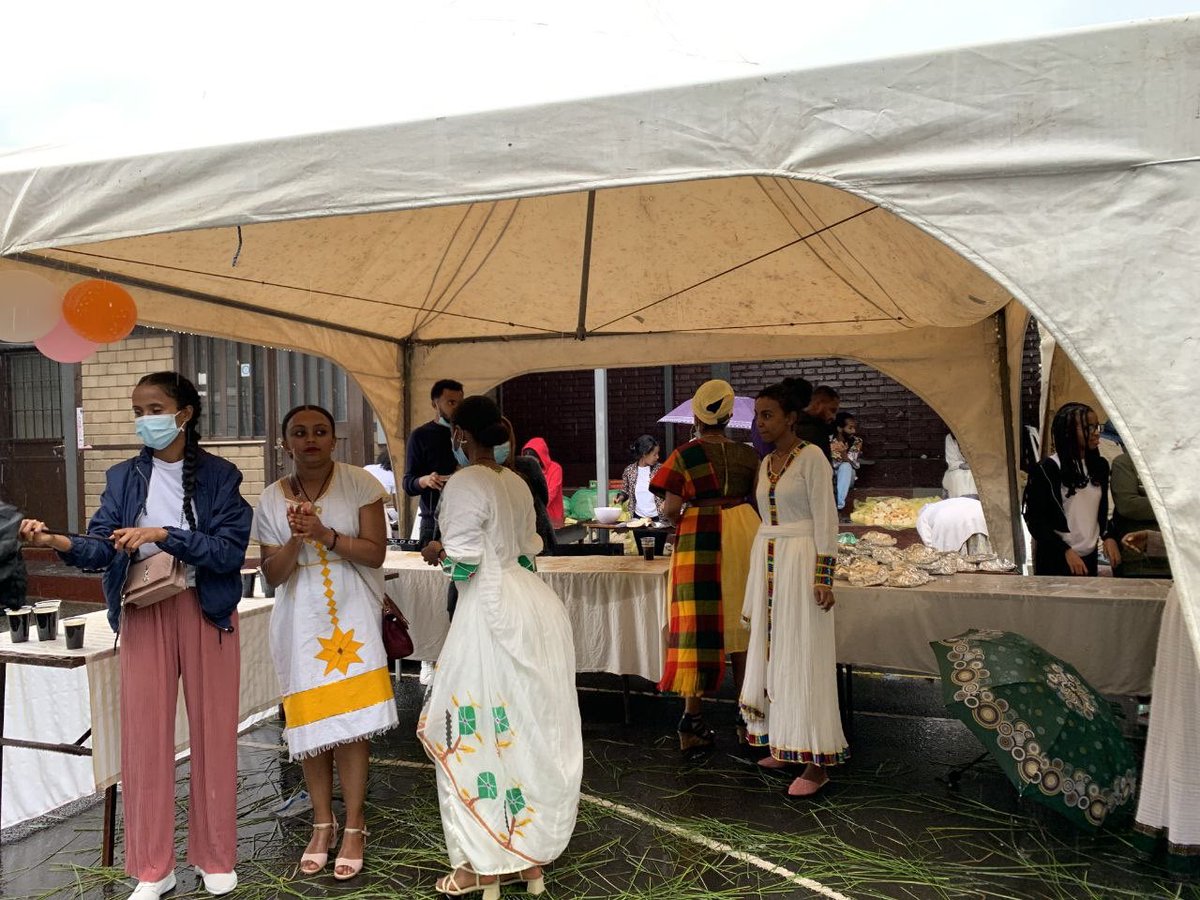 AtronsRotaract's tweet photo. Thank you for all the volunteers who helped us sort clothes, donate cloth and with buying tickets. Hope you had a very amazing meskerem 1.
#AHL
#RACAtrons #Rotaryservetochangelives
#RotaractEthiopia
#Addisholidaylunch
#Rotaract
#Rotary
*more pictures coming soon* https://t.co/vG8e2H4xmf
