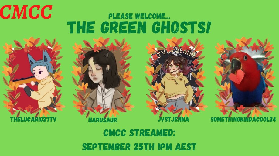 CheapMCC's tweet image. Please welcome.. .the green ghosts!