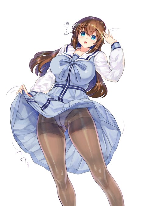 #黒タイツの日# 藤崎由愛# みるくぷりん# 楽園追放# 愛宕# 高雄# 艦これ 