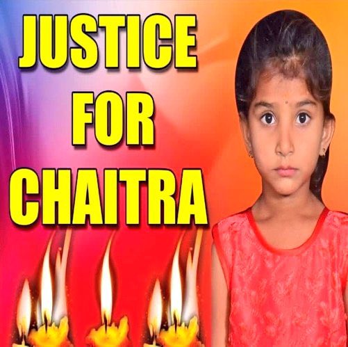 We demand Justice ⚖ for Chaitra✊️
And Government must react for this issue😠
No safety in home, public places etc,,,😞
Where is safe place for women now?😔

#Raiseyourvoiceforjustice
#Justiceforchaitra