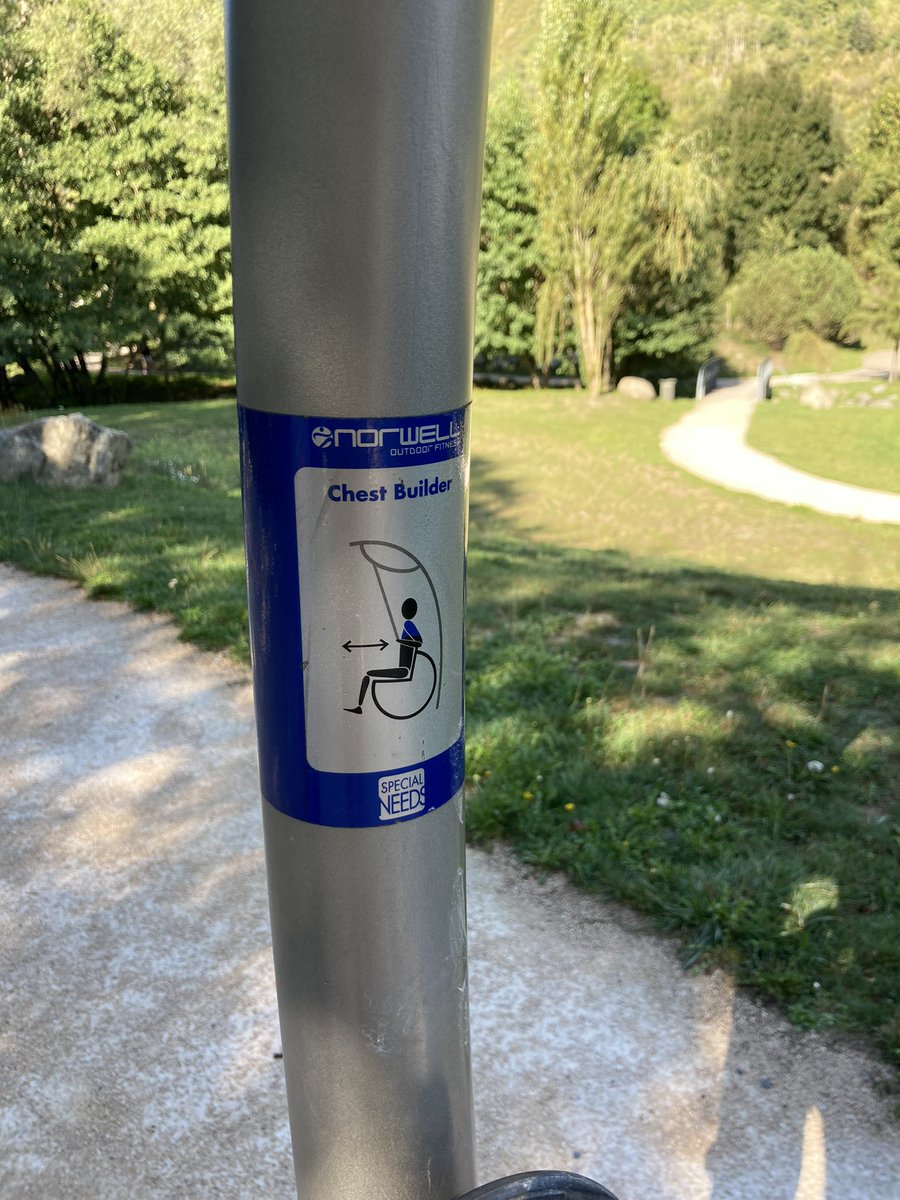 EXPERTIGNIS's tweet image. Bravo à la Communauté de Communes de la Haute Vallée d’Aure pour son aménagement de la base de loisir d’Agos. Outre un site splendide, ce dernier est aussi accessible aux PMR. Le parcours sportif est inclusif et propose des agrès accessibles aux usagers en fauteuil roulant.