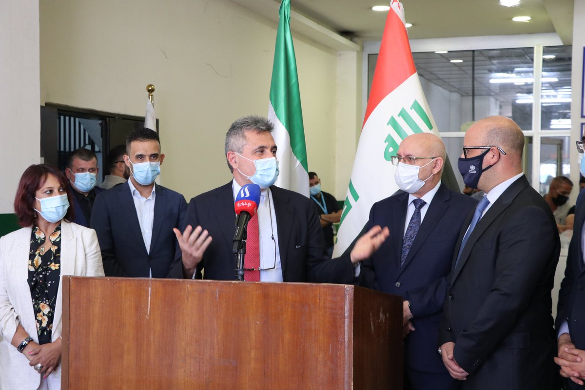 WHO Iraq tweet media