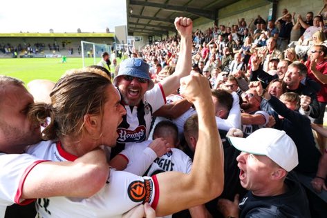 Awaydays23's tweet image. Grimsby Town at Torquay United yesterday #GTFC #UTM