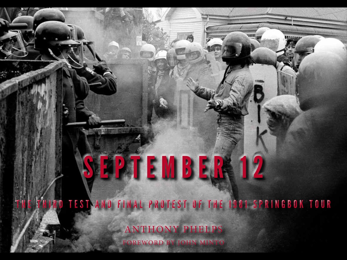 Coming soon my follow~up book to 'From AK79 to the Class of 81', on a slightly different subject 'September 12'. It would have been out today except for the Covid-19 Level 4 lockdown. 100 pages, around 60 full page or bigger photos on an A4 layout with a foreword from John Minto.