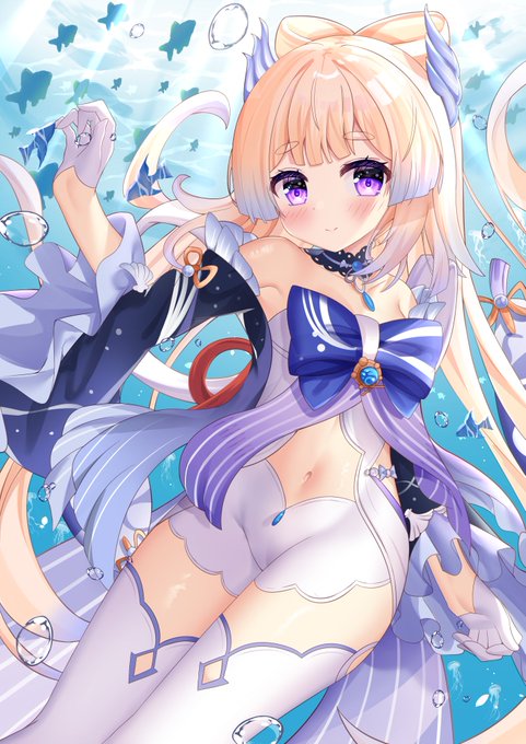 #原神 
珊瑚宮心海 