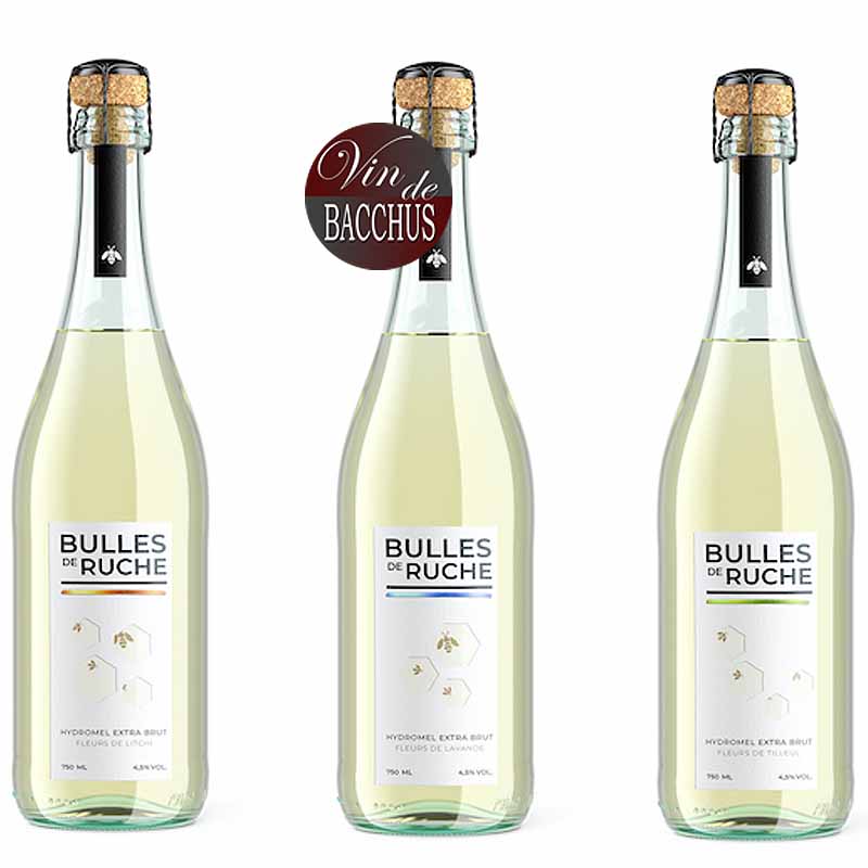 vindebacchus's tweet photo. Bulles de Ruche, hydromel pétillant naturel né de la fermentation du miel au tilleul, litchi et lavande, sans sucre ajouté, ni colorant, ni conservateur, sans gluten et sans sulfites. En livraison gratuite sur https://t.co/fjD1Qs9Fwt https://t.co/7TAK50ivvP