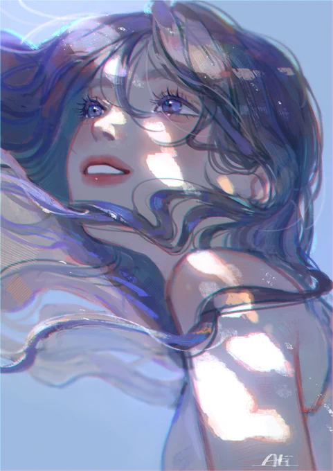 夏にさよなら #オリジナル #創作 https://t.co/FNkGMlRV8t 