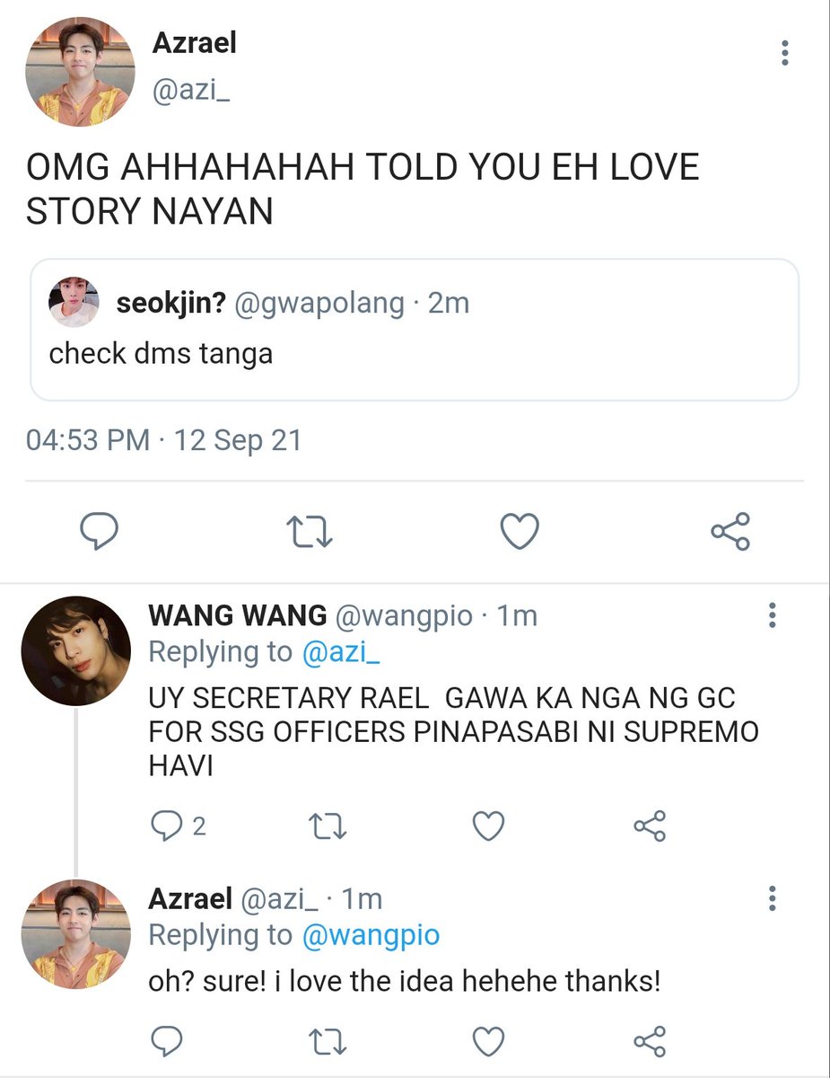 TAEHYUNG OST OUR BELOVED SUMMER on Twitter "54 Azi greeted Namjoon!…