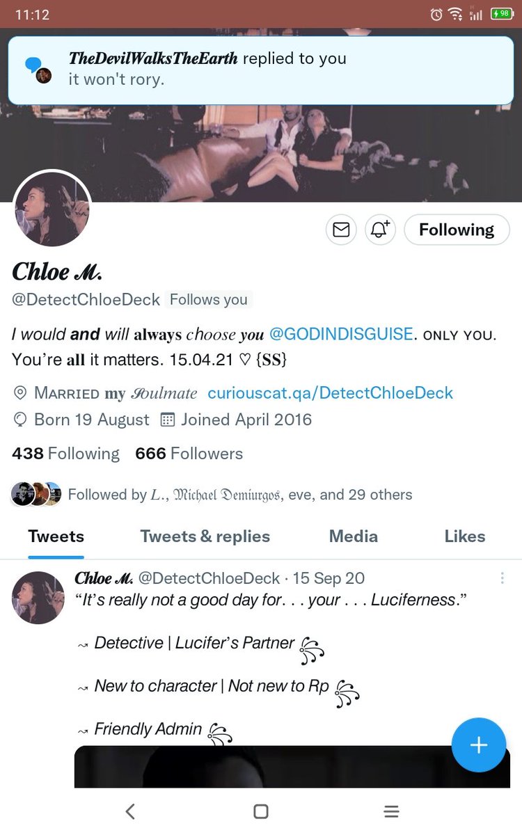 Oops hehe mom's got the sign of dad @DetectChloeDeck