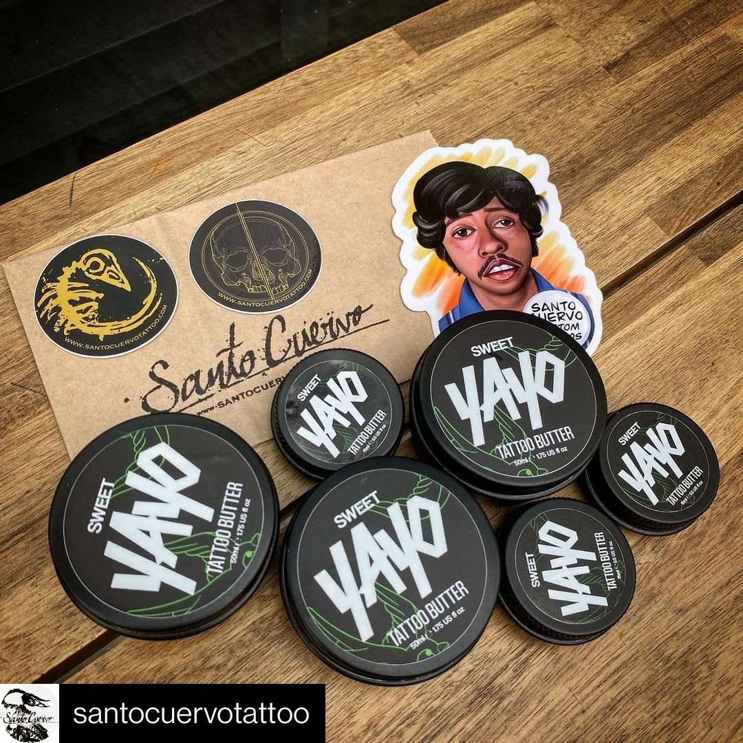 YAYOFamilia's tweet photo. Happy 😁 Saturday 🎉
#tattoostudio #santo #spain #tattooaftercareproducts #tattooaftercare #tattoosoap #tattooproducts #tattoobalm #tattoo #tattoos #motorbike #biker #bikerwithtattoos #tattooed #trio #perfecttrio #tattooartist #sheffield #isleofwight #ecofriendlyproducts https://t.co/4ItflAMFGL