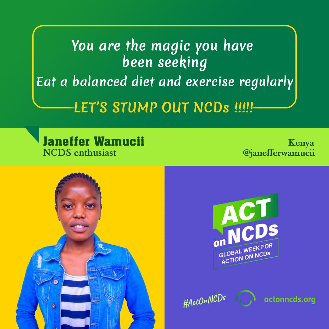 stowelink_inc's tweet image. @janefferwamucii makes her voice of change short and crisp. She petition us to eat #balanceddiet, and exercise #regularly. LET'S STUMP OUT #NCDs
#TuongeeNCDs #PeopleParticipationProgres #ActOnNCDs
@ncdalliance @eancdalliance @NCDAK