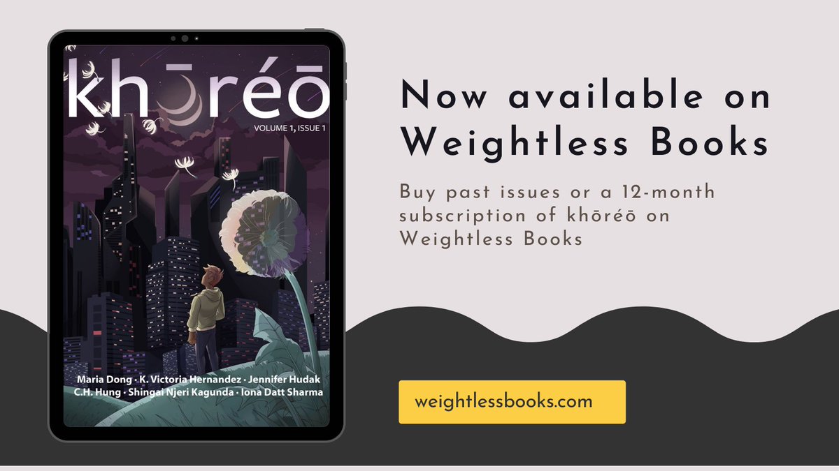 khōréō magazine tweet media