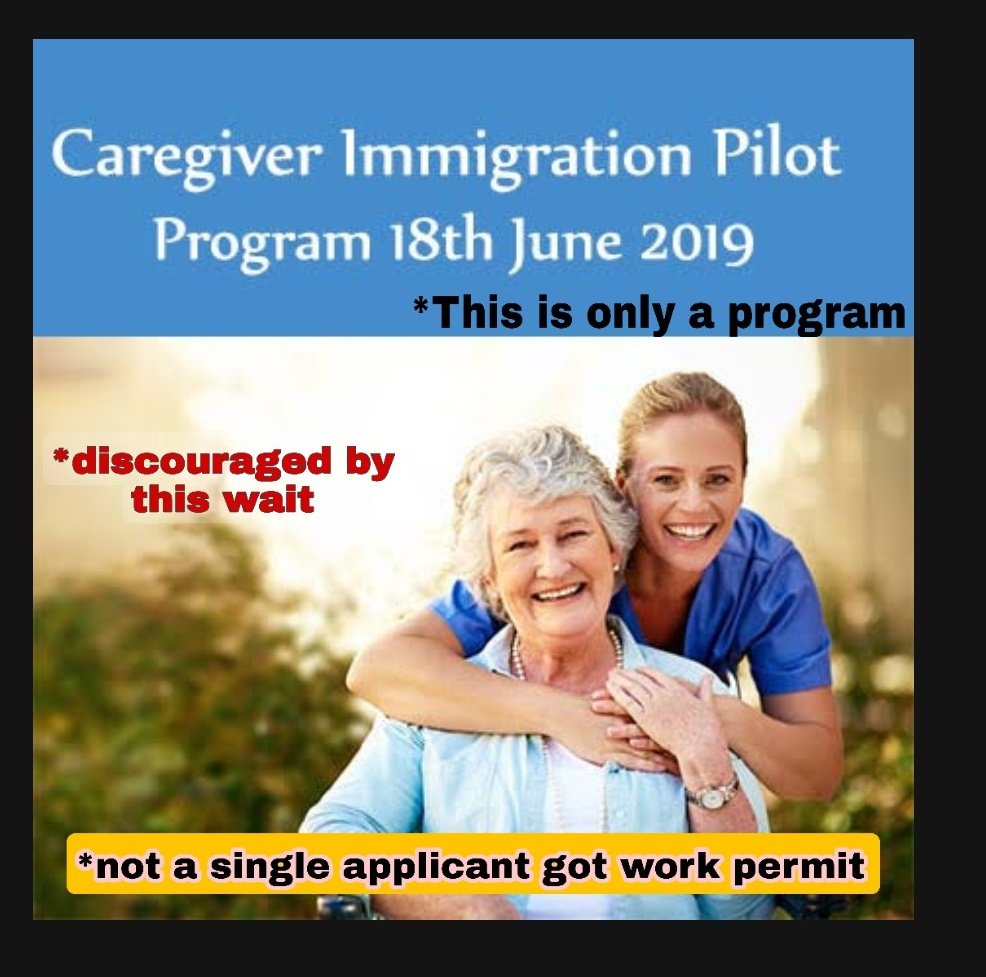 TD54495471's tweet photo. Caregiver pilot program applications processing deadly slow . Applicants waiting since 2019 and waiting eagerly  #caregiverspilotprograme  to see words changing into actions so plz give priority to caregivers @marcomendicino @CitImmCanada @JennyKwanBC https://t.co/rM6s5dT4ou