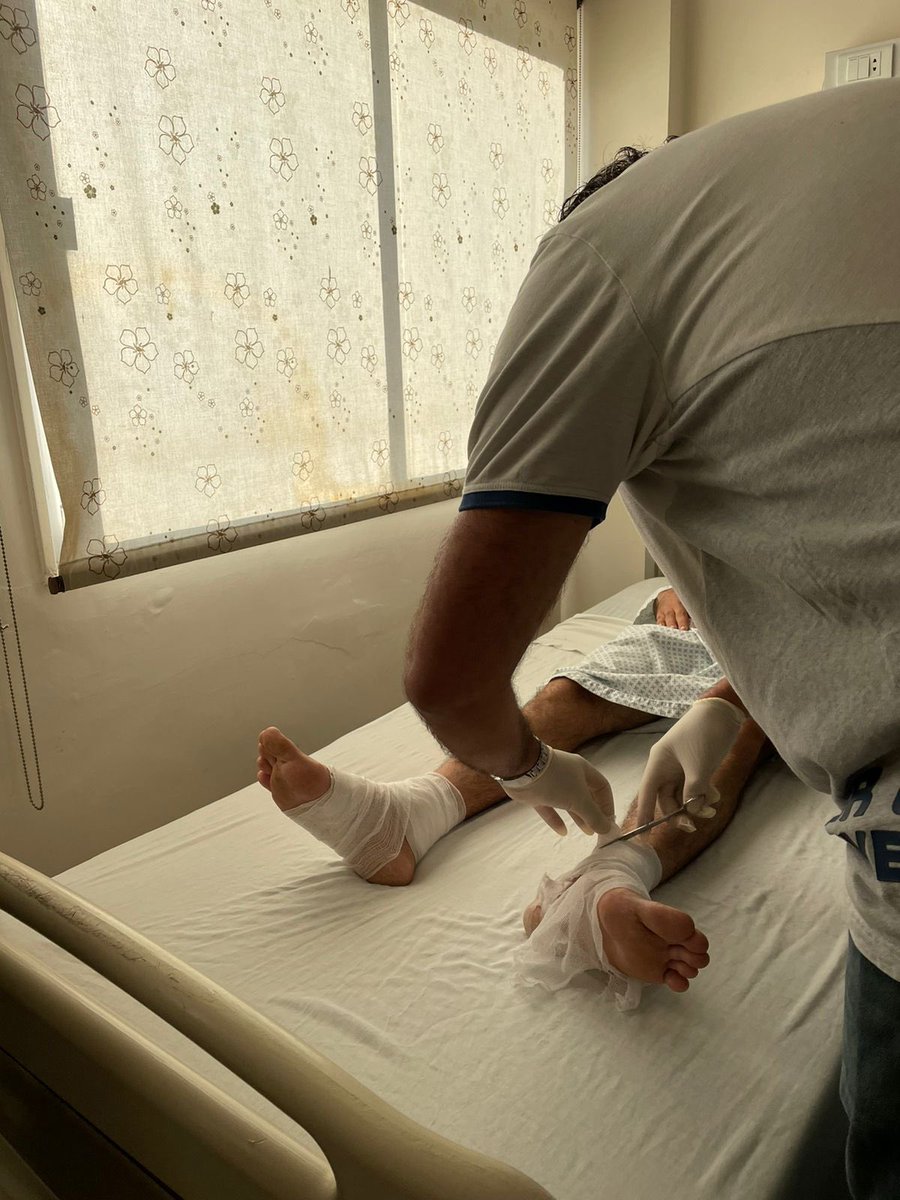 Our healthcare interventions in #Akkar are far from over. This week, we organized follow-up visits for the Akkar blast-patients at the Rahal Akkar Hospital for further plastic surgery &amp; dermatology treatments.
Donate now bit.ly/2KUferB
#baytnabaytak #basecampbeirut