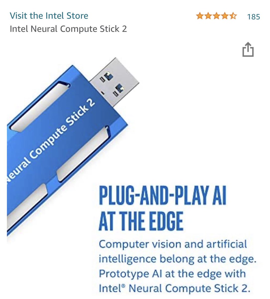 kartecheya's tweet photo. So Intel is selling AI in USB drives https://t.co/MasdN99q2P