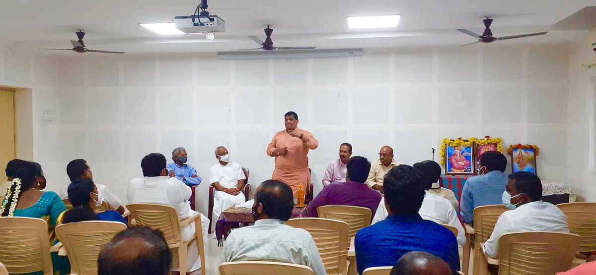 DrRGAnandIND's tweet photo. 11/09/2021
#TamilNadu
#ABVPOffice
Had a Remarkable time with TamilNadu State ABVP office with Respected senior Colleagues.
More than Three Decades of @ABVPVoice Hon’ble G. Laxman Ji Former National Joint Organising Secretary,ABVP - #ManOfMotivation (1/2) @blsanthosh @annamalai_k https://t.co/KKeeJ510a5