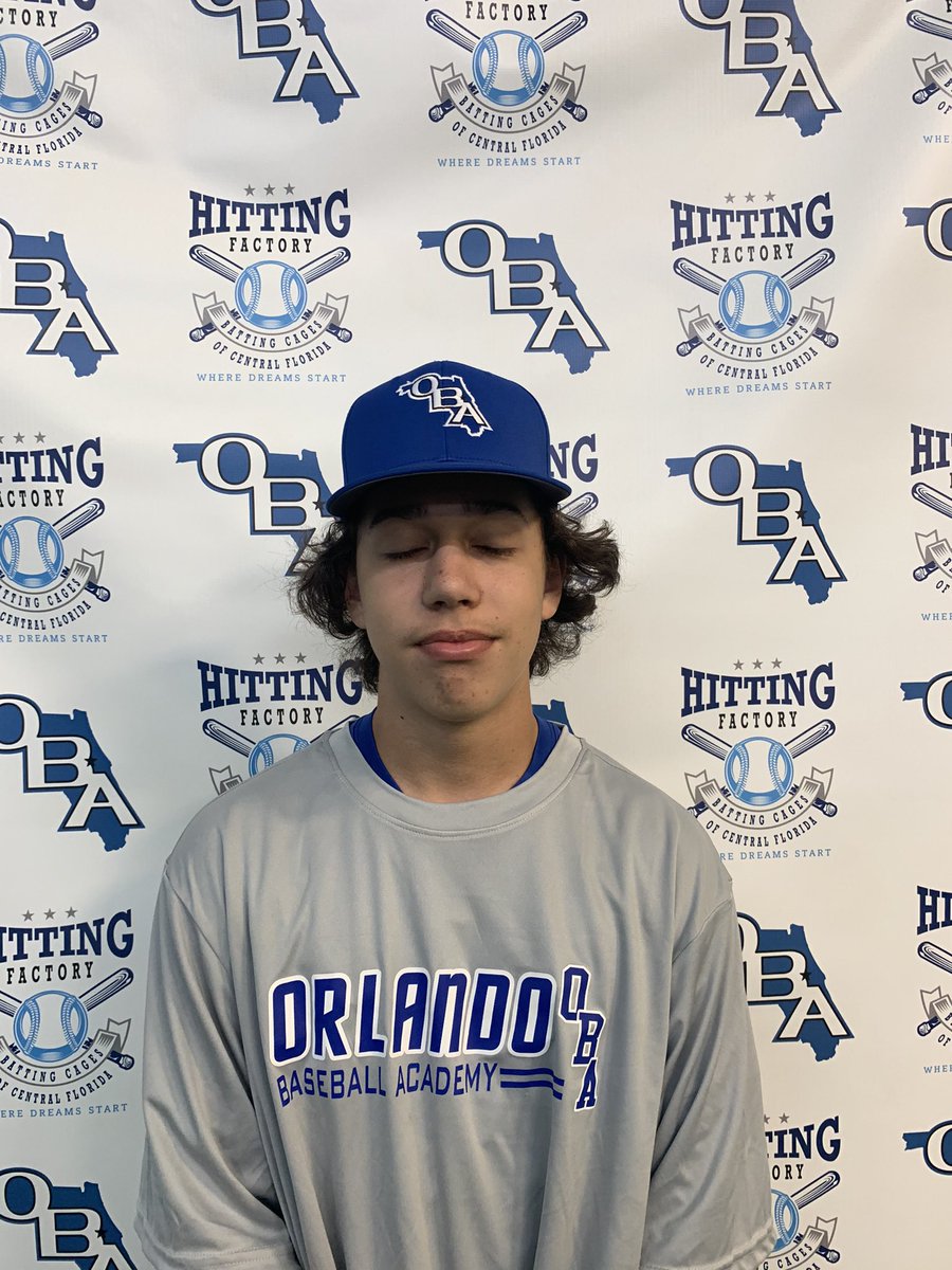 Bryson Nichols (Apopka HS) helped lead OBA to the victory over Central Florida Fives by going 1-2 with a 2B and RBI offensively. But also pitched 3 innings as well.